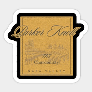 Parker - Knoll Poster's Sticker